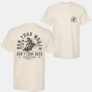 Run Your Mouth T-shirt- Unisex Tee - For Gavin Adcock fans - Limited Edition