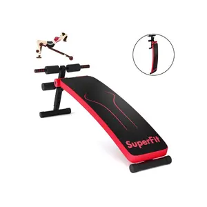 Fitness equipment  SuperFit Folding Weight Adjustable Sit up Board Workout Slant Bench Outdoor agility training