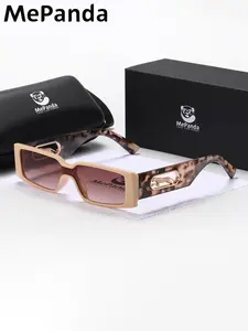 Mepanda 1 Piece Unisex Full Frame Sunglasses，Square Frame Modern Trendy Sunglasses UV400 Simple design urban style