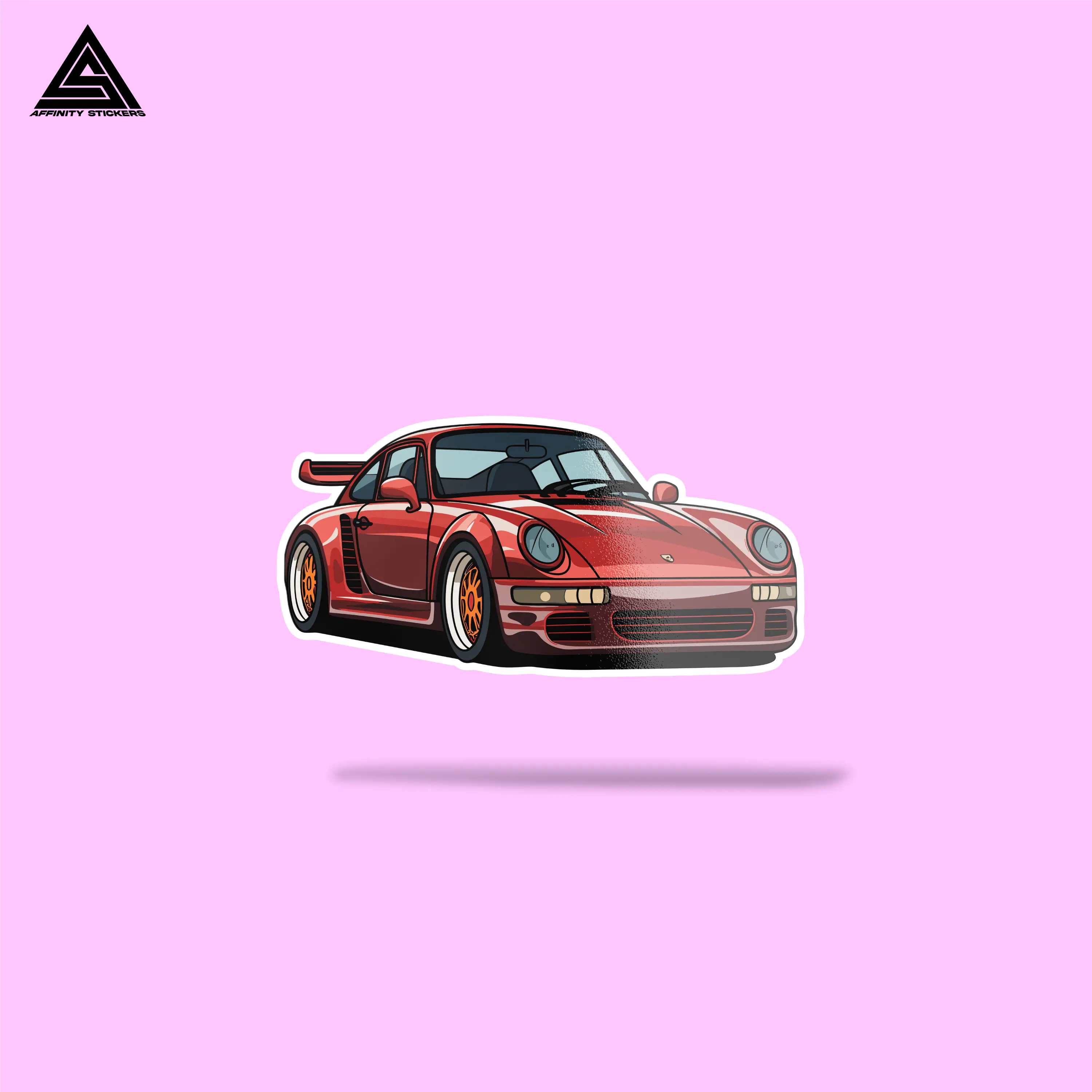 Porsche 959 Sticker || vinyl sticker, water bottle sticker, tumbler stickers, laptop decals, waterproof sticker, car stickers stickers