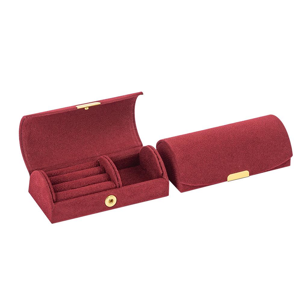 Mini Jewelry Storage Box | Portable Travel Organizer Case | Small Jewelry Box For Rings Earrings Necklaces