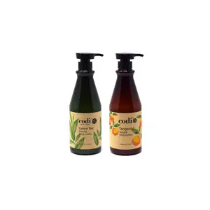 Codi Regular Edition Unisex Hand & Body Lotion - Green Tea & Pomegranate Scent, 750ml Botanical Natural Bath & Body Care Moisturizer, Gentle, Smooth, Non-Greasy, Hydrating, Nourishing Formula for Daily Use