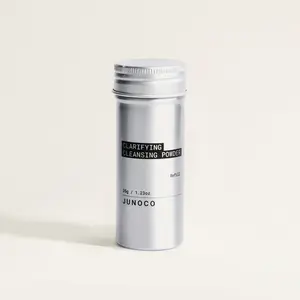 JUNOCO Refill Jade Clarifying Cleansing Powder - Face Cleanser & Gentle Daily Exfoliator - 35gr Facial Rice Skincare Exfoliate