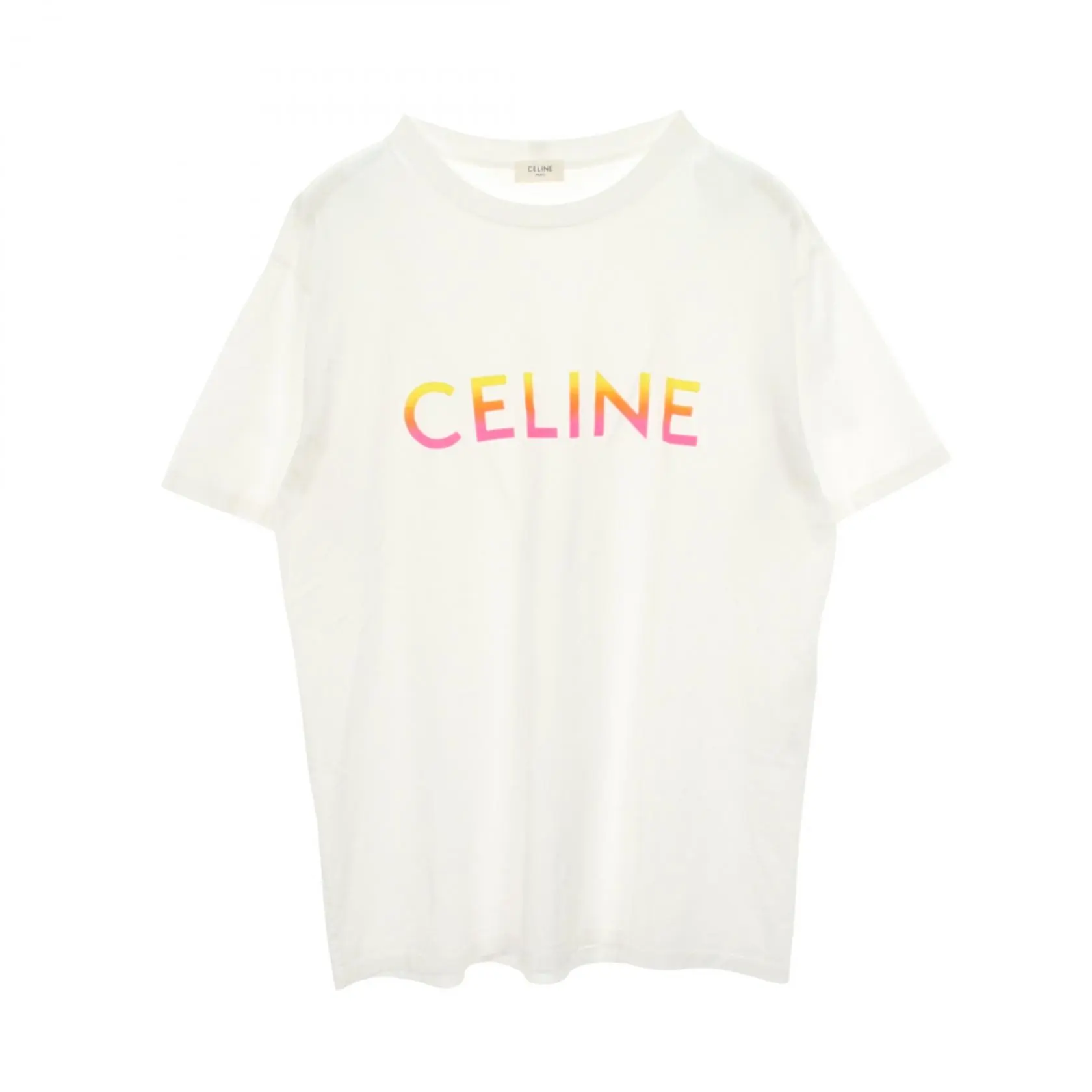 Pre-owned Celine Cotton Small Leather Goods T Shirt