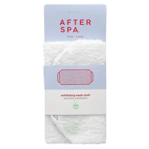 AfterSpa Exfoliating Wash Cloth, 1 Wash Cloth