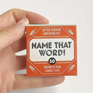 Best-Selling Mini Card Game Set, Includes 50 Cards, Perfect for Friends & Family Gatherings, Ideal Holiday Gift, Christmas Present Option