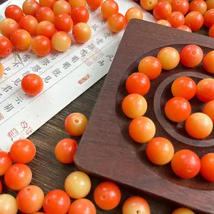 [B1G1] H37-13mm Gradient Orange Round Bodhi