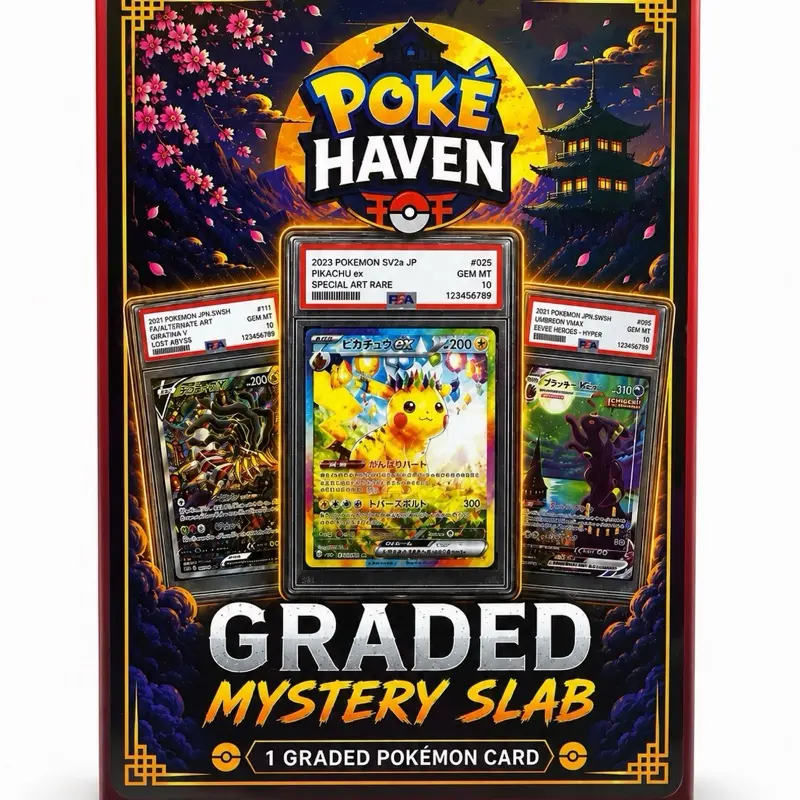 Poke Haven graded trading card slab