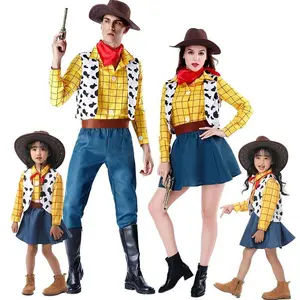 ToyStoryCosplayCostumeWoodyCostumeforMenandWomenHalloweenCostumeRole-PlayingGameUniformMenswearClothes