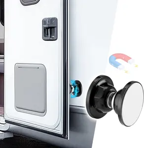 RV Magnetic Door Catch - 1 Pack, Adhesive & Screw Mounting, Easy-Install Camper Door Holder, Sturdy Stopper for Trailers