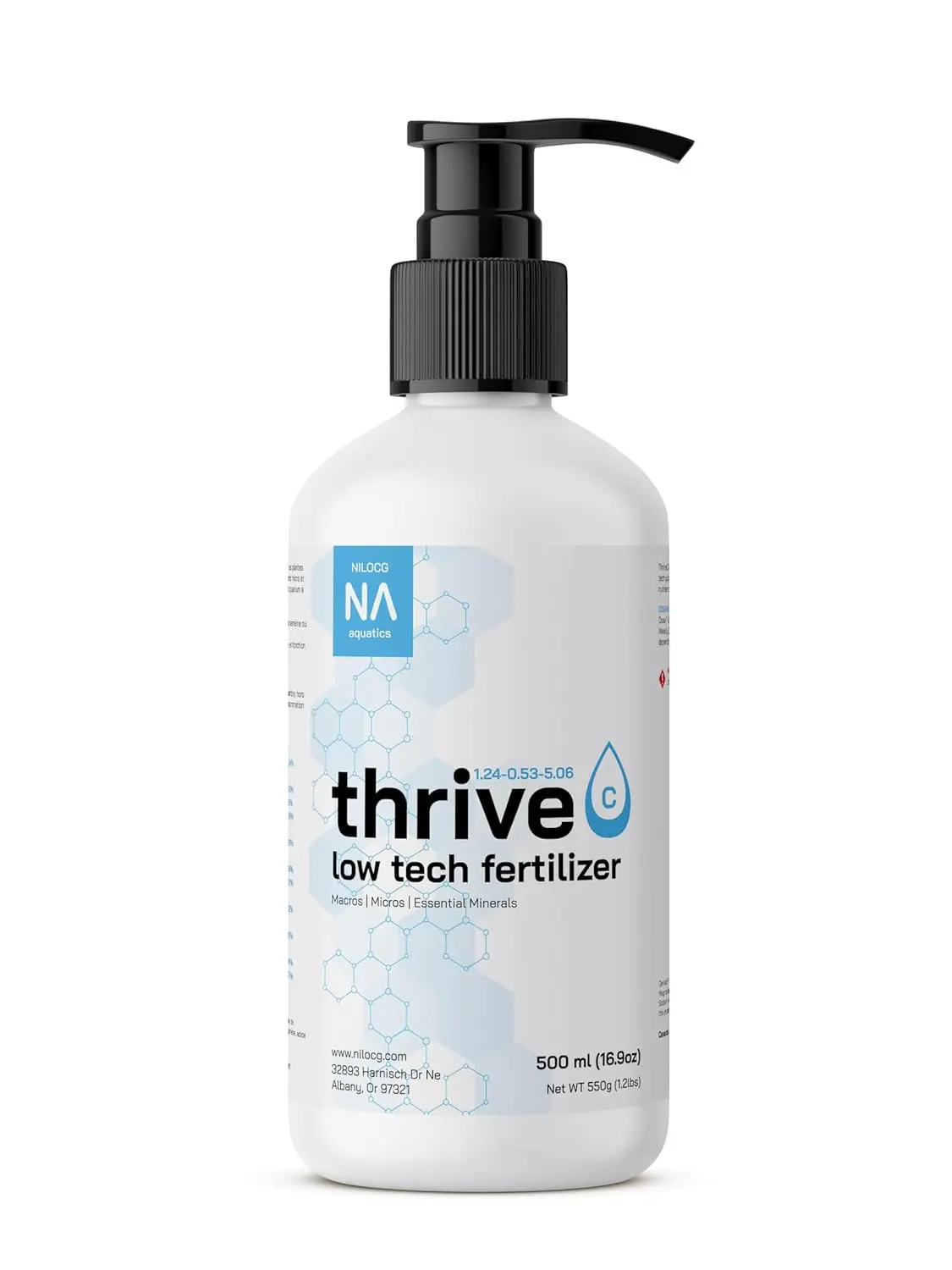 Thrive C Liquid Aquarium Plant Fertilizer  All in One Plant Food  500ml  Doses 2500 Gallon  Specialized Fertilizer for Low Tech Tanks   Comprehensive nutrients  Aquarium Nutrition - TikTok Shop