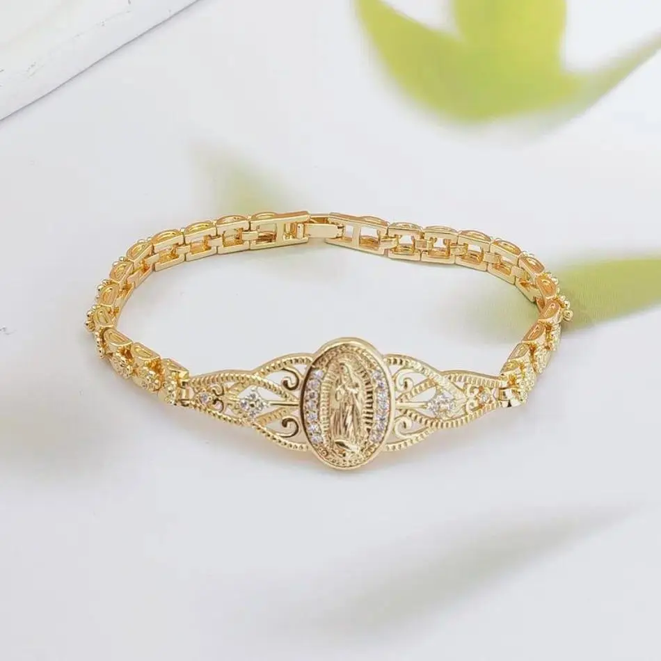 2026 New 14K Gold-Plated Hypoallergenic Bracelet Non-Tarnish Trendy Jewelry for Women Stylish Gift Idea Black Friday & Thanksgiving Special TikTokShop Deals