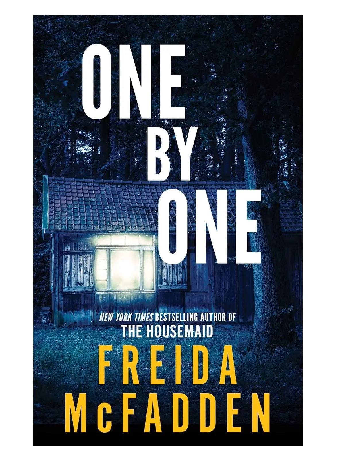 One by One: A Novel by Freida McFadden (A Heart-Pounding, Twisting Psychological Thriller) - Paperback Book, Dark Romance