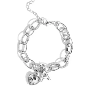 Guess Now Its INITIAL -A- Bracelet