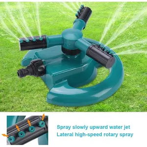Nozzles Water Sprinklers Home Garden Lawn Sprinkler Sprinkler Head Automatic Water Sprinklers 360°Rotation Watering Tools
