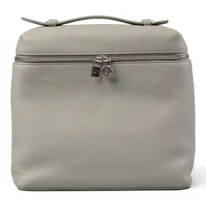 Pre-owned Loro Piana leather Backpacks Mint Backpack E26050177