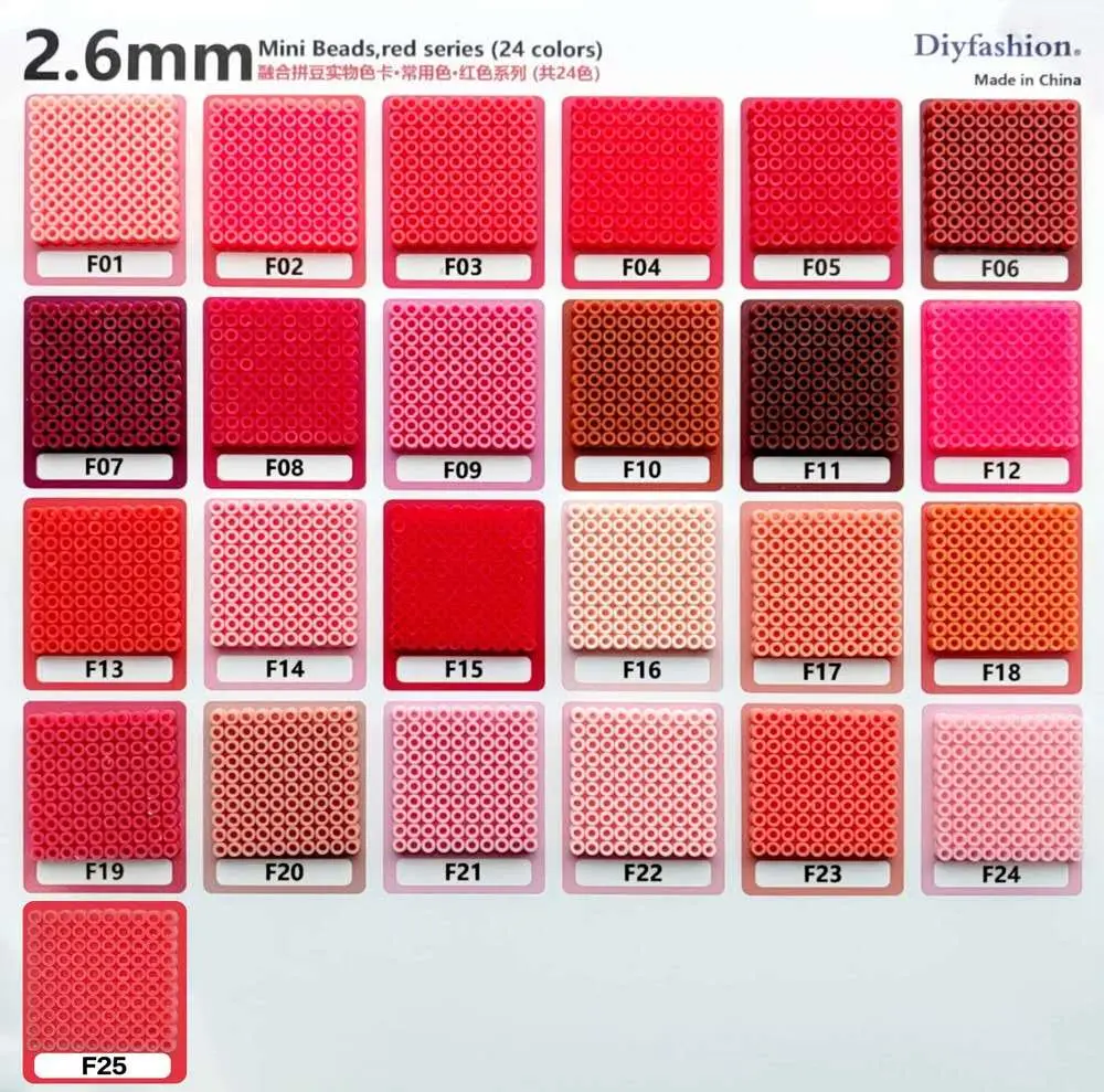 F Red Series Mini Fuse Beads