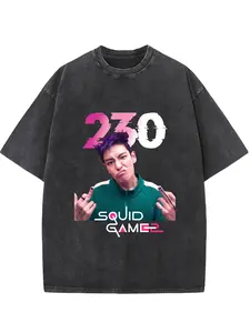 Squid Games Thanos T-Shirt, Player 230 Shirt, Unisex Tee, Softstyle Top, Pop