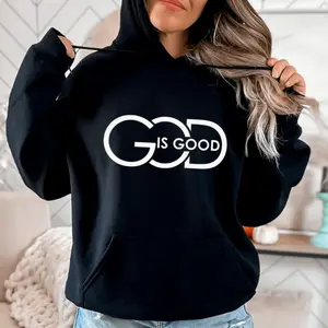 God Is Good Hoodie Religious Hoodie Bible Verse Hoodie Cute Christian Hoodie Faith Hoodie God Lover