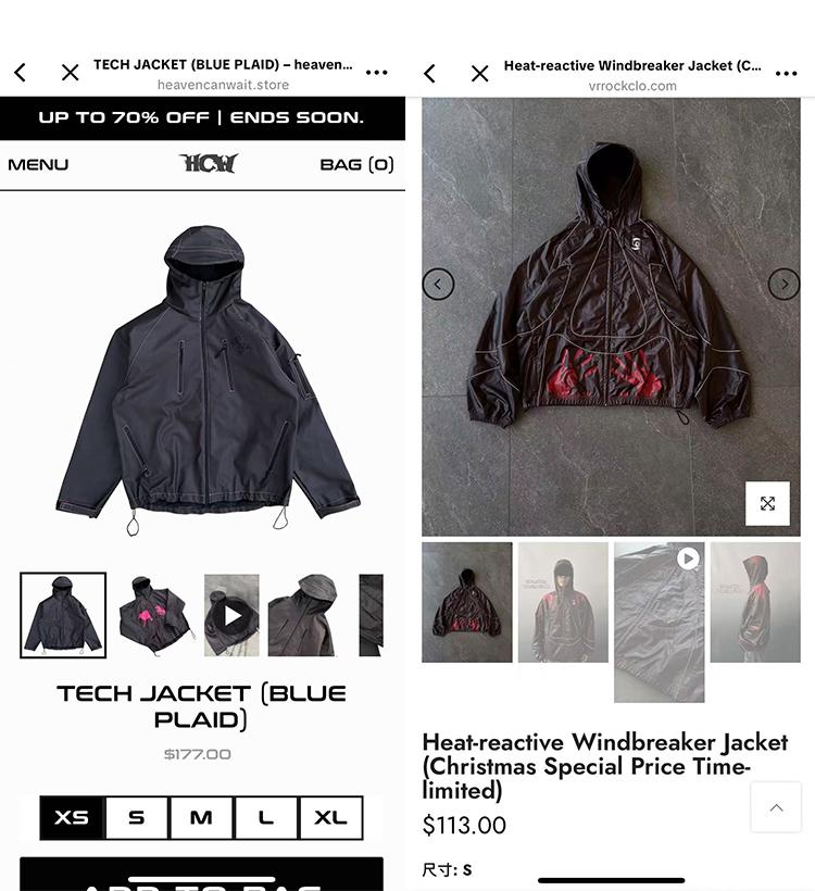 New 2026 Deals Men's Spring Autumn Jacket Photochromic Windproof Fabric Waterproof Rain High Temperature Change Color Coat With Zipper Pockets For Holidays Parties Outdoor Sports