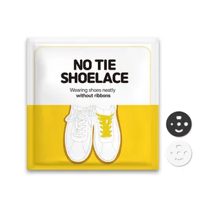 Honey Duck Silicone No Tie Shoelace Anchors Lace Lock Clip Fits All Shoelace for 2 Pairs of Shoes Secure Lace Up Casual Footwear - Bedroom