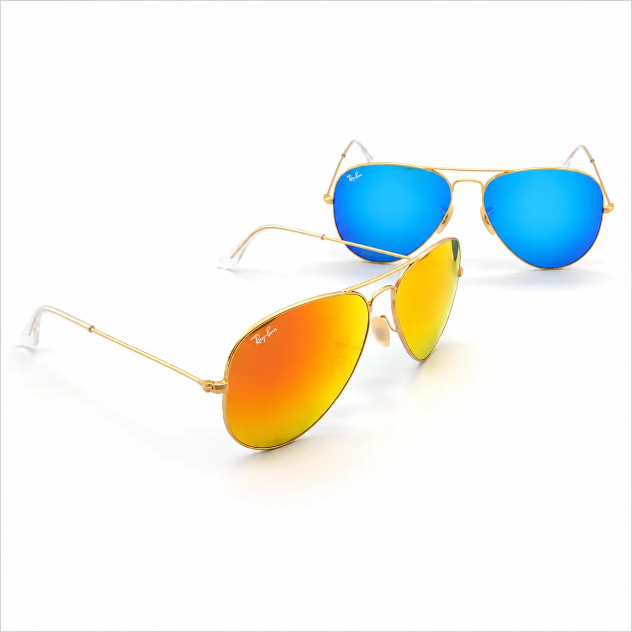 Vintage Square Sunglasses Polarized UV Protection Lightweight Unisex Eyewear