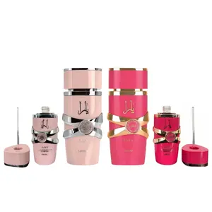 Lattafa Yara Royale Quartet - 100ml Aromatic Floral Concentrated Perfume Set with Fragrance Bottles (Original, Oil, Candy, Candy-Infused Oil)