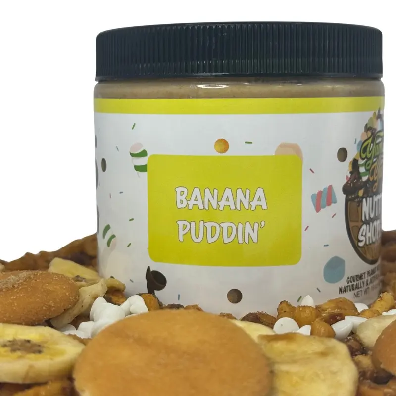 Banana Pudding - 16oz & 8oz - Gourmet Peanut Butter Dessert - Small Batch