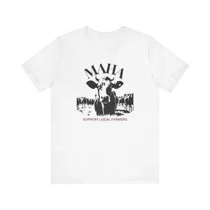 Make America Farm Cow Tshirt Gift for Her Health Shirt Make America Healthy Tee for Wife Farm T-shirt