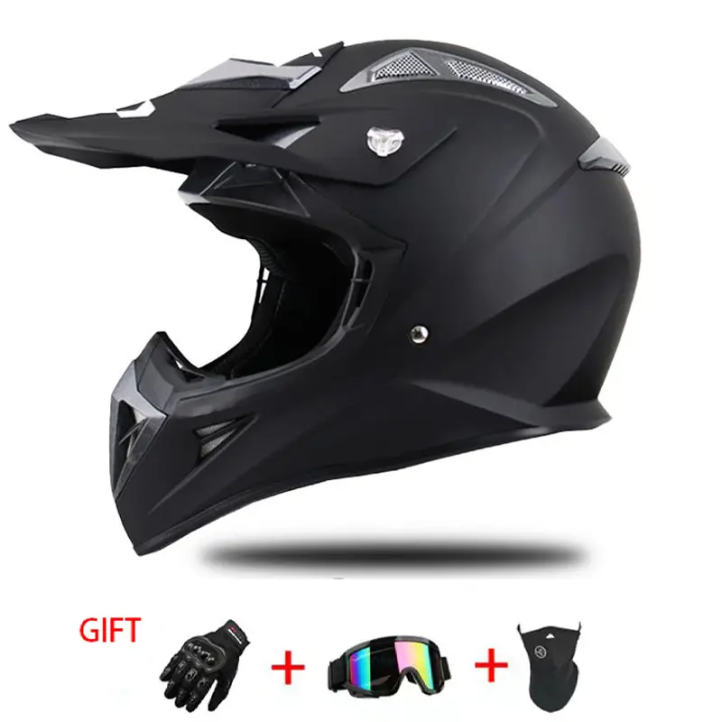 matte black - with three-piece set