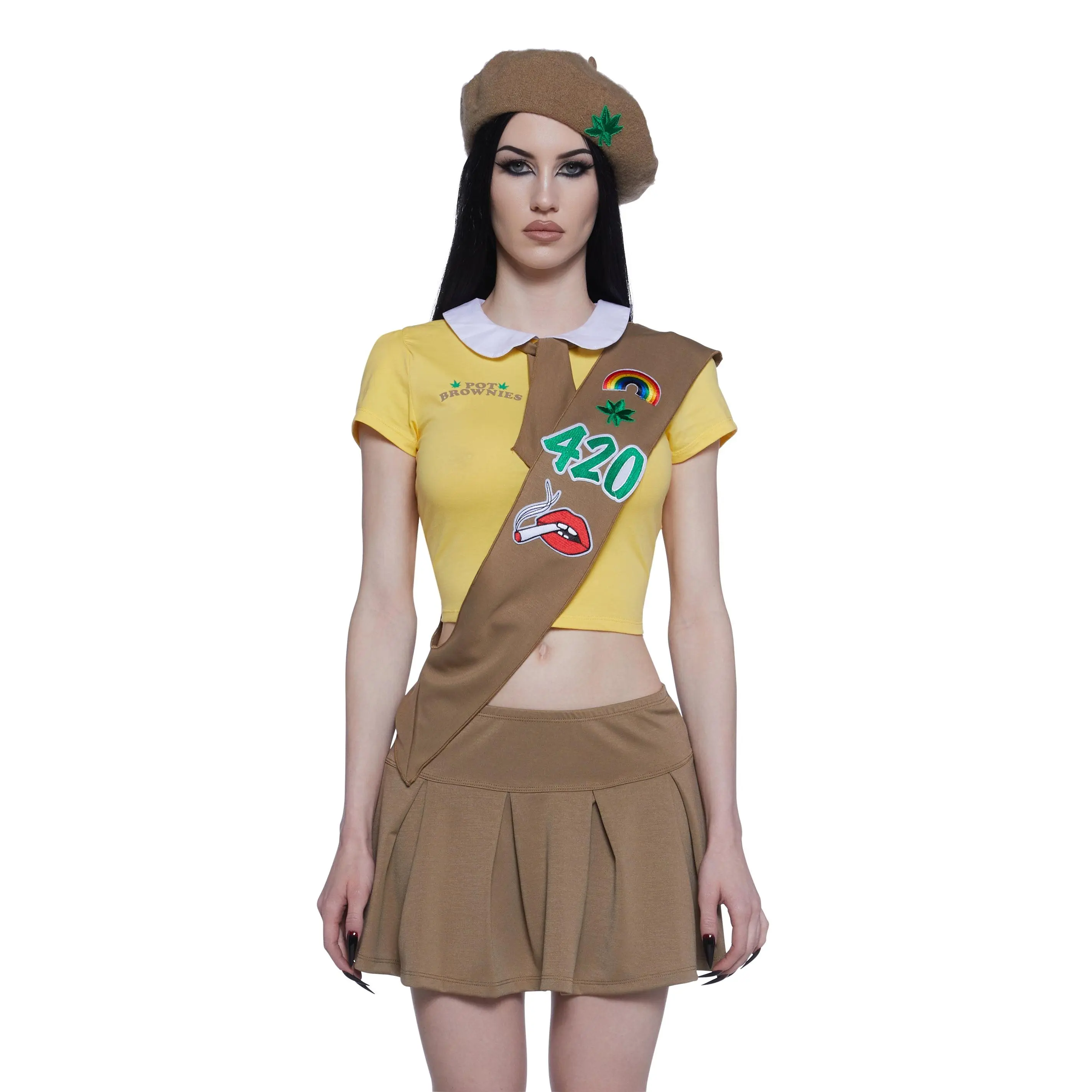 Lil Miss Pot Brownie Costume Lil Miss Pot Brownie Costume