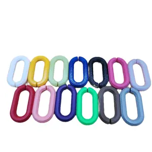 Customizable Color 3D Printed Plastic 3 Chain Links at 2 inches per link  Precise Size for Various Applications Safety Warning Small Parts May Be Choking Hazard