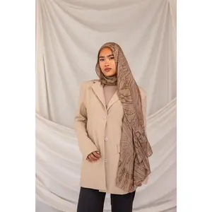VELA Mocha Dunes Print Modal Hijab