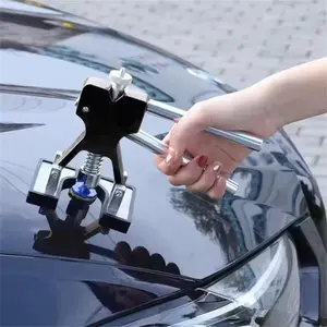 Car Dent Repair Tool Set, Includes Paintless Dent Puller and 10 Suction Cups, Designed for Workshop Hail Damage Removal, Car Dent Remover