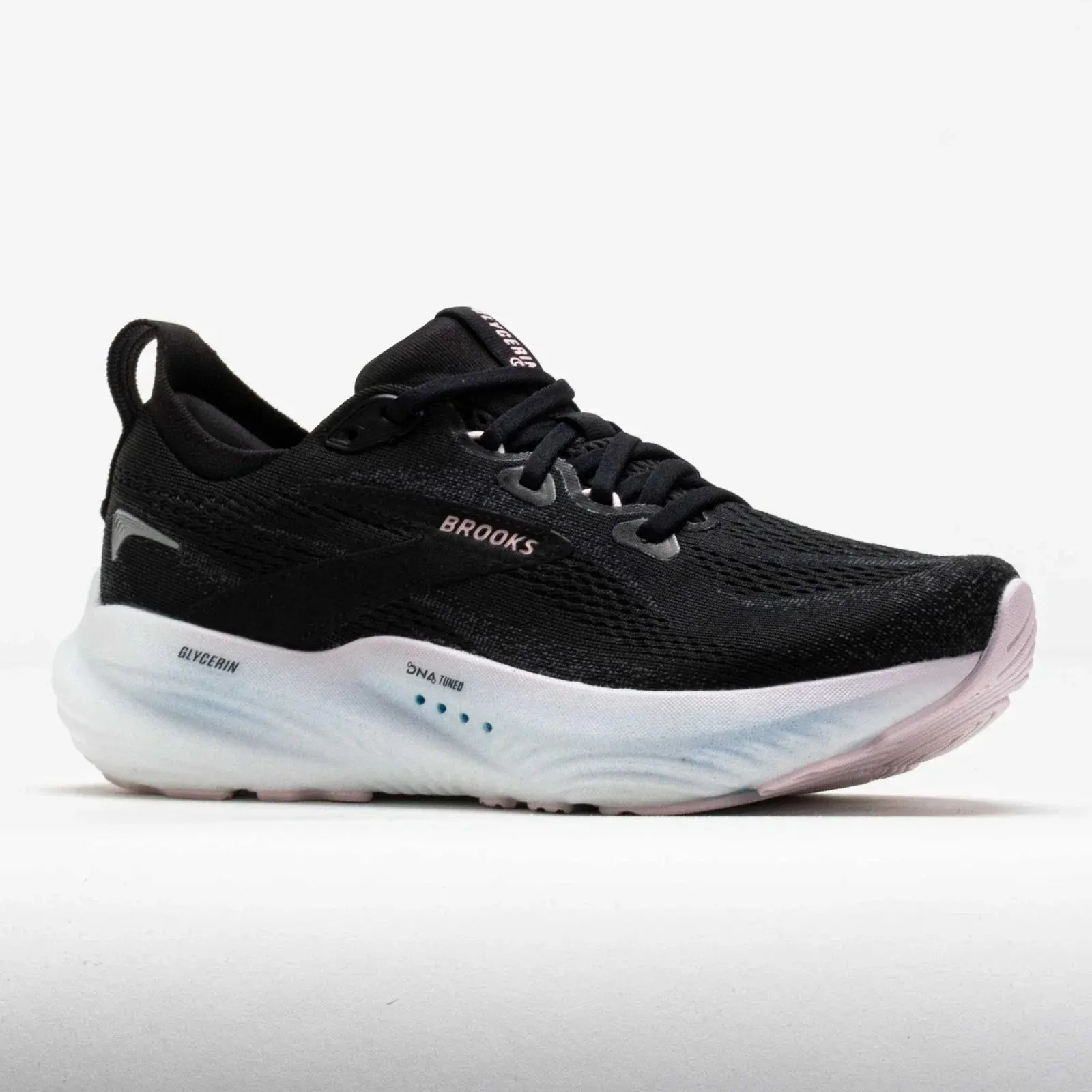 Brooks Glycerin 22 Running Shoe in Black/Gray/White | Women's