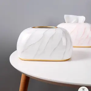 Italian Elegance Ceramic Tissue Holder with Italian Flair - Lightweight and Durable