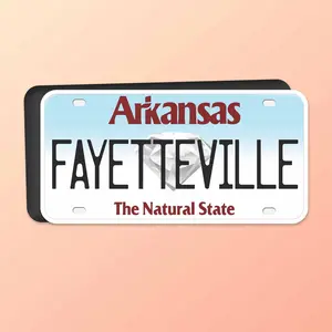 Fayetteville Arkansas Car Magnet - Flexible AR Fridge Magnet