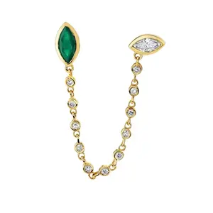 Cascade Pear Earring