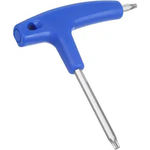 Golf Driver Tool, 2 in 1 Golf Torque Wrench for T20 and T25, Portable Driver Tools, Adjustment Golf Tool with Plastic Handle, Golf Accessories for Golf Club Driver Equipment(Blue)