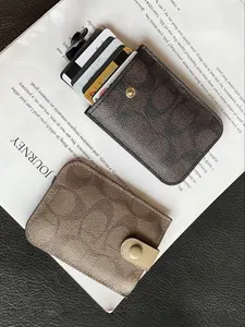 Elegant Women's Slim Card Holder, Compact High-End Design, Anti-Magnetic Card Case, New Fashionable Business Accessory