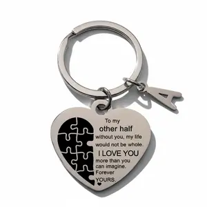 Show Your Love to Your Partner This Mother's Day with a Heart Car Keychain!
