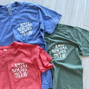 Anti-Social Moms • Garment Dyed Tee