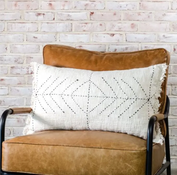 Rectangle Arrow Pillow