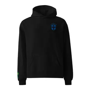 Brazil Embroidered Shield Hoodie