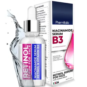 Resurfacing Retinol Serum for Face with Vitamin B3 - Retinol Total Package Serum for Anti Aging, Wrinkles, Fine Lines, Acne Scar and Sun Spots for a Radiant Complexion - Boost Collagen and Hydrates