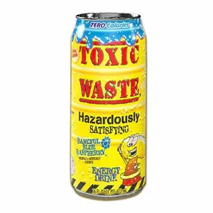 Toxic Waste Baneful Blue Raspberry Soda