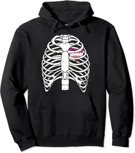 Lesbian Heart Rib Cage Pride Flag LGBTQ Cool LGBT Ally Gift Pullover Hoodie - Joseduart Shop 56B08CSGVYQ6