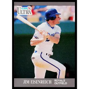 Jim Eisenreich 1991 Ultra #146 Kansas City Royals
