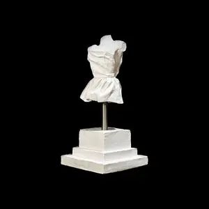 Resistance- White stone statue