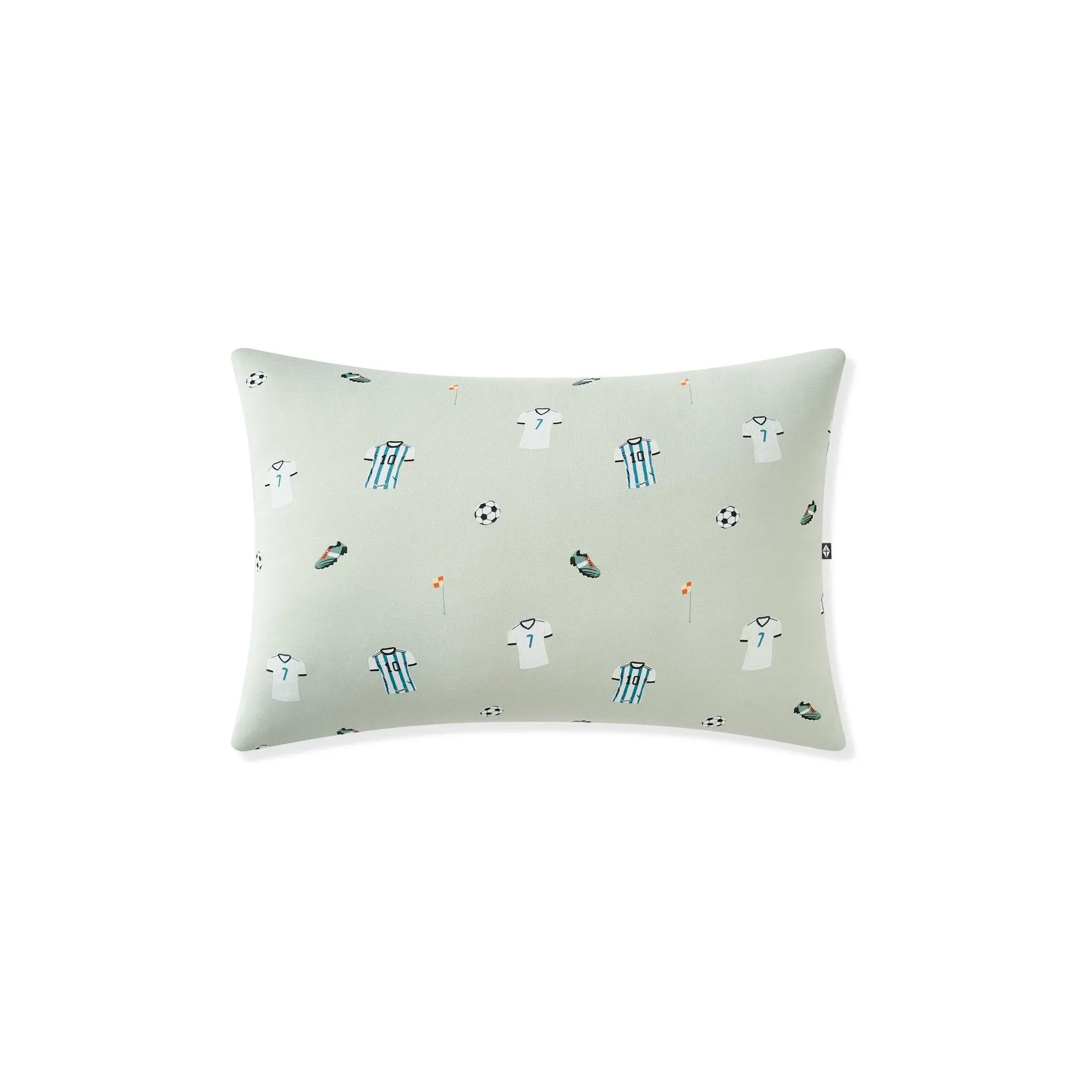 Toddler Soccer Pillowcase, Cooling Bedding, 97% Rayon Made from Bamboo-3% Spandex, Skin-Friendly Kids' Pillow Cover